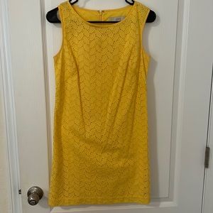 Loft yellow dress